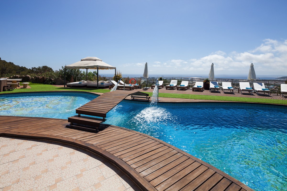 Incredible Villa placed on a hill in Sa Carroca, Ibiza for rent