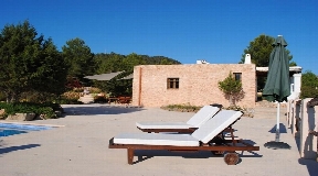 Charming villa in Cala Tarida, Ibiza for rent