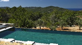 Impressive and recently built villa on Ibiza for rent