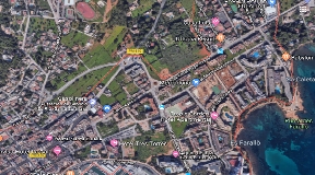 Land for sale in Santa Eulalia with 62 apartments each 105 m2