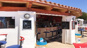 Lucrative Business Opportunity - Pool bar in Santa Eulalia with sea views for sale
