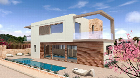 Brand new detached house with pool in Santa Gertrudis