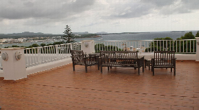 Large Villa with a plot area of about 940 m2 with sea views in Santa Eulalia