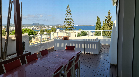 Modern villa with views in the town of Santa Eulalia del Rio
