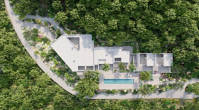 Brand newly built villa with beautiful views in a rural area close to Santa Eulalia