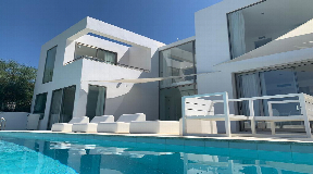 Villa with superb views to Talamanca bay in Can Rimbau