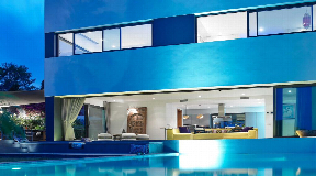 Very nice modern villa in Cap Martinet with sea view and rental license