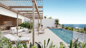 Modern Villa with spectacular views of the island of Formentera
