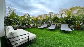 Very nice and bright ground floor apartment, located in a recently newly build complex