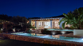 Authentic charming modern luxury villas with picturesque countryside views