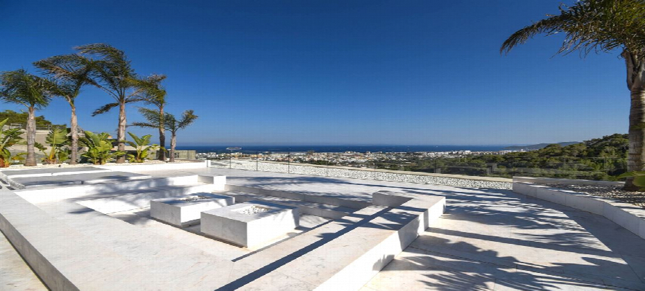 Luxury villa with fantastic sea views in Cas Mut - Ibiza