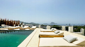 Fantastic sea view property with rental licence in San José
