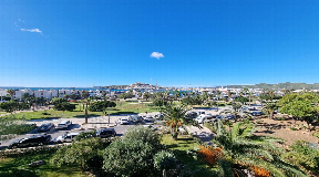 Firstline apartment with unbeatable views of the sea and Dalt Vila in Ibiza's Marina Botafoch