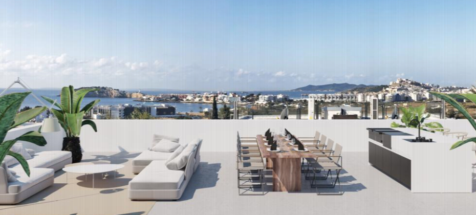 Very nice modern house of 250 m2 with sea views in Ses Torres