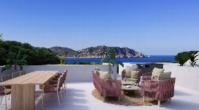 New built modern dream sea view villa in San Carlos area