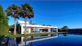 Exclusive contemporary and luxury style villa on Ibiza