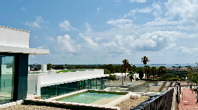 Last villa on a private development of 11 villas in Santa Eulalia