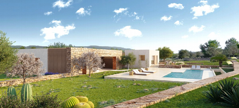 Plot of 40.000 sqm in Benimussa near San Rafael with license to build requested
