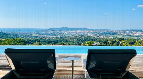 Breathtaking Modern Villa with Panoramic Views of Ibiza and Formentera