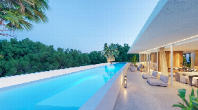 Luxury Villa in Can Furnet Ibiza with Pool and Security