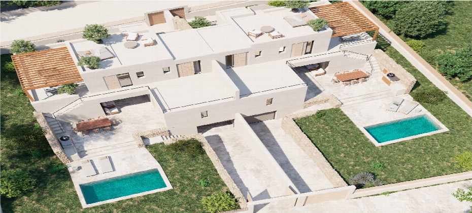 New Luxury semi-detached residence 500 meters from the sea