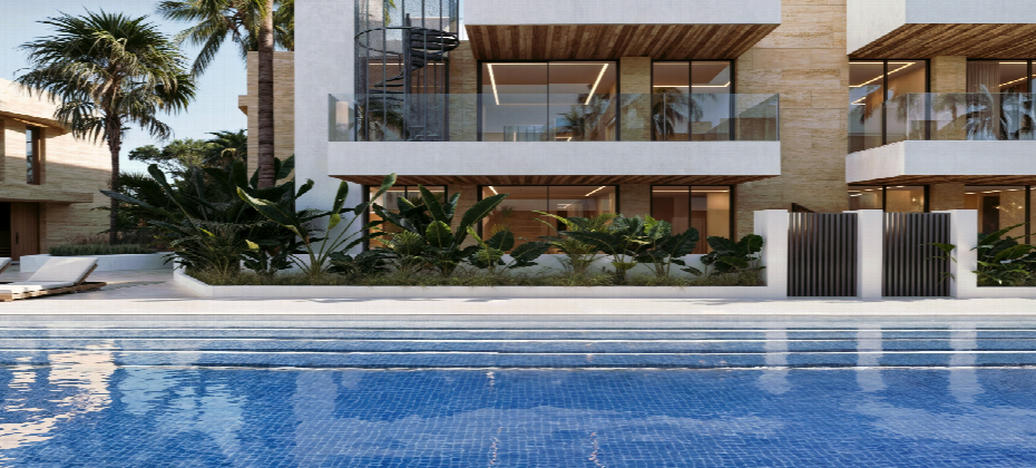 New Residential Development of 2-Bedroom Apartments near San Antonio Bay