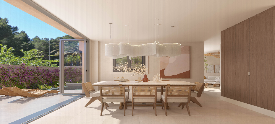 Exclusive Collection of Townhouses near the beach in Northern Ibiza