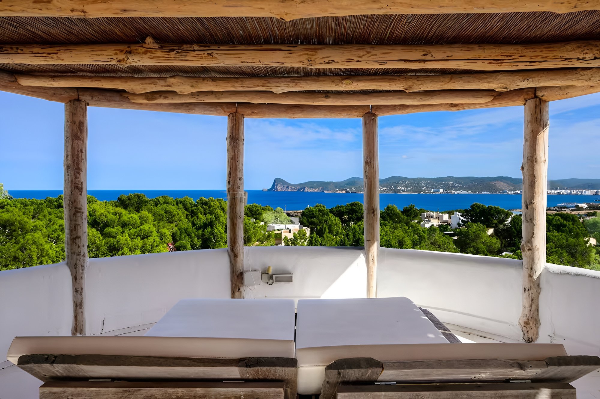 Authentic ibicencan villa with panoramic sea views