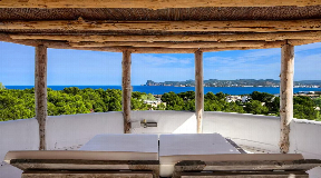 Authentic ibicencan villa with panoramic sea views