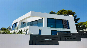Newly built villa with sea views in Santa Eulalia