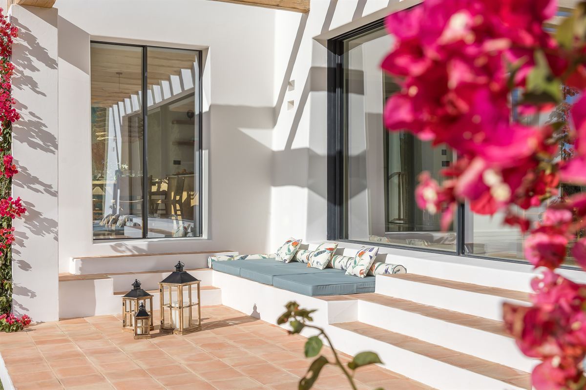 Blakstad finca in ibiza hills with sea views