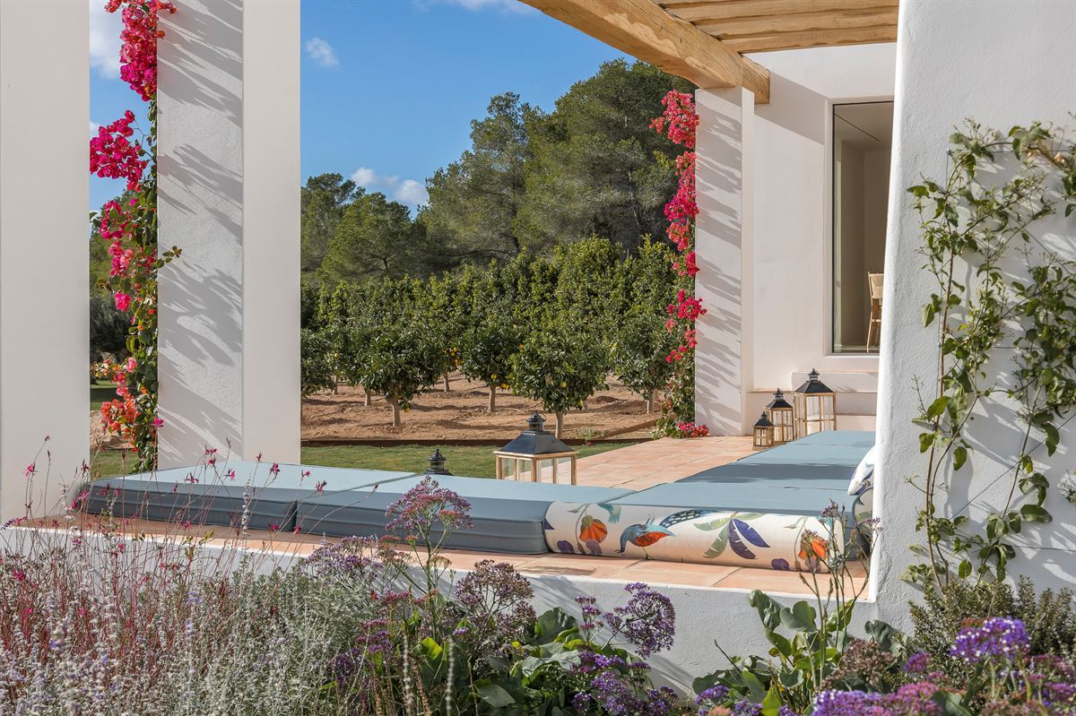 Blakstad finca in ibiza hills with sea views