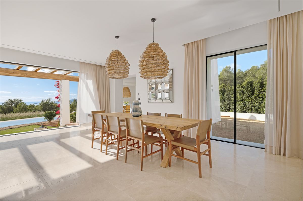 Blakstad finca in ibiza hills with sea views
