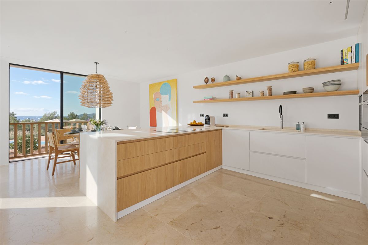 Blakstad finca in ibiza hills with sea views