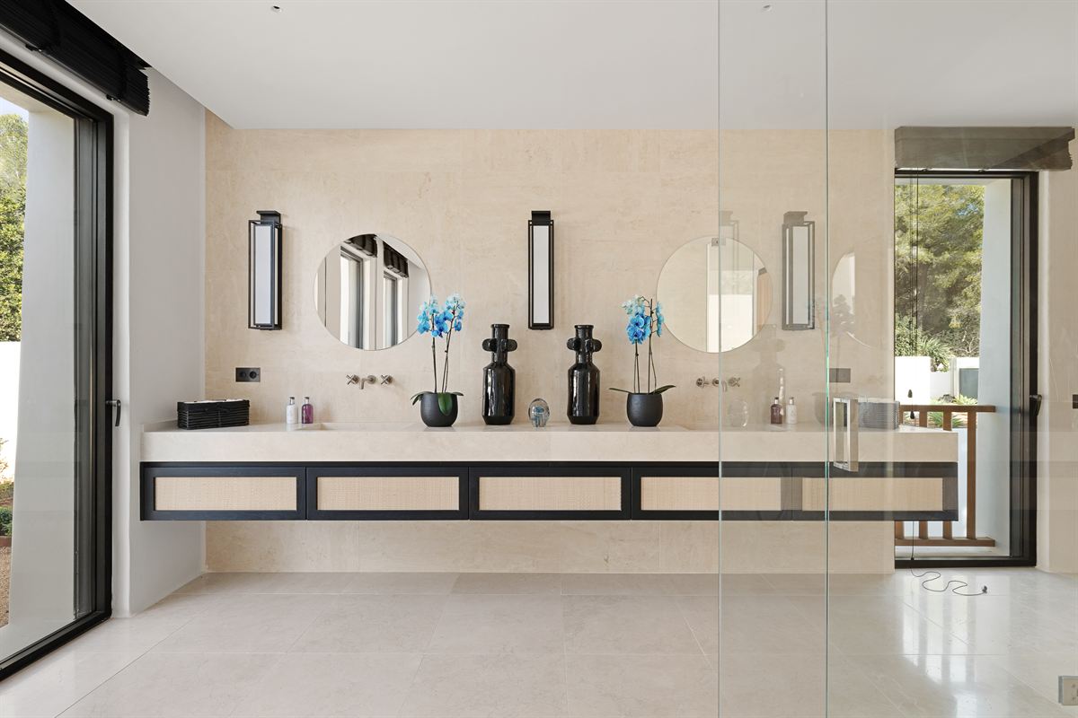 Blakstad finca in ibiza hills with sea views