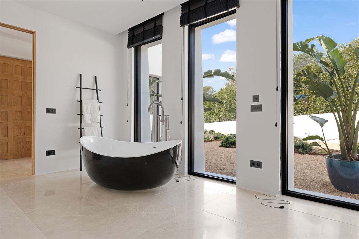 Blakstad finca in ibiza hills with sea views