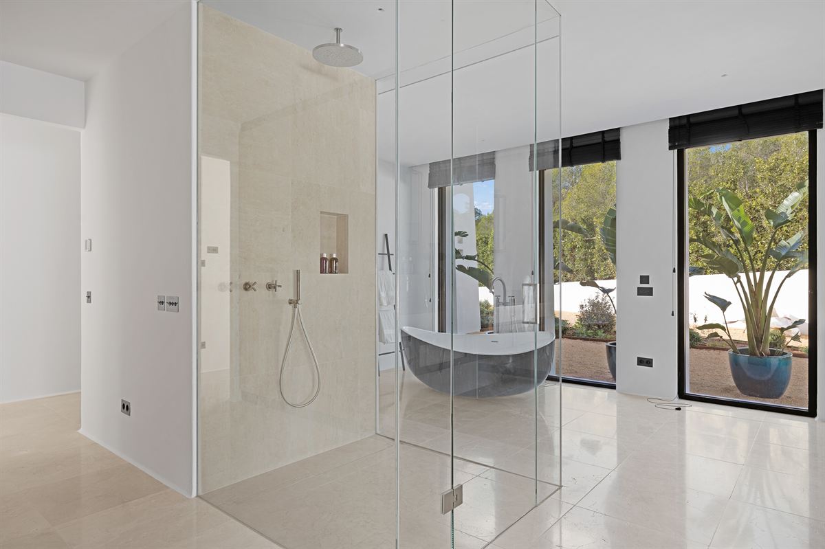 Blakstad finca in ibiza hills with sea views