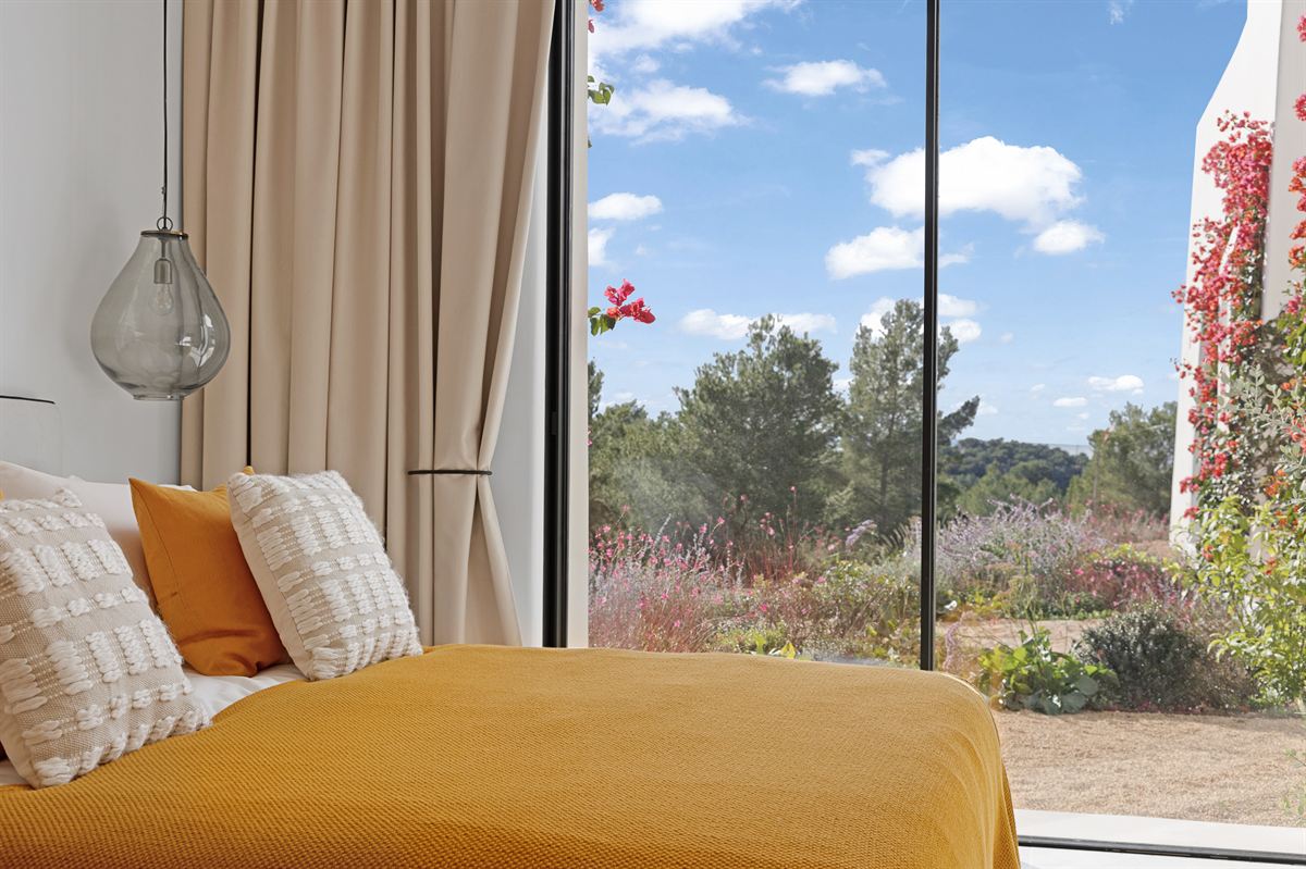 Blakstad finca in ibiza hills with sea views