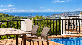 Penthouse in Can Furnet with Spectacular Views and a Private Pool