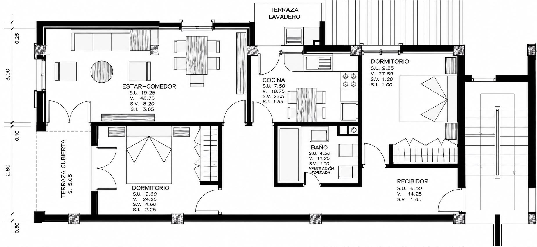 Two-Bedroom Apartment Overlooking the Church of Jesús